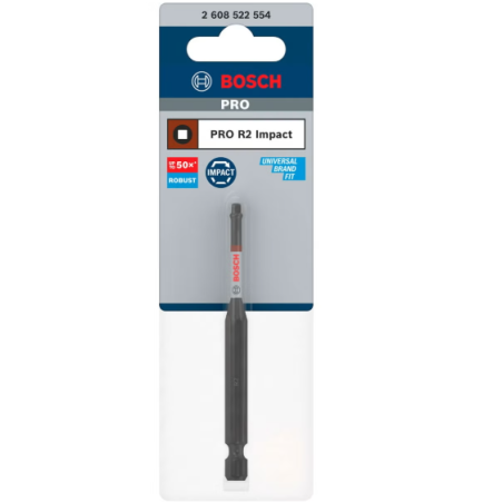 2608522554 BOSCH Bit SQ2, extins, lungime 90 mm