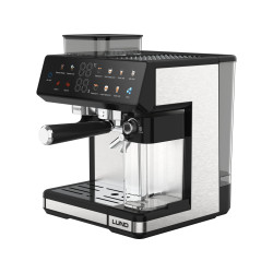 68501 LUND Espressor rasnita, 11 programe, spumat lapte, 1350 W