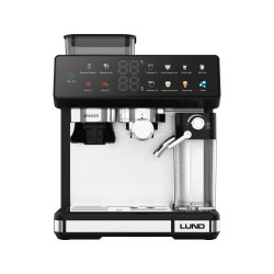68501 LUND Espressor rasnita, 11 programe, spumat lapte, 1350 W