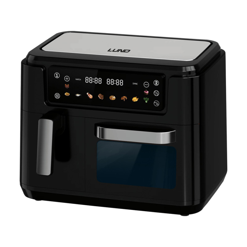 67564 LUND Airfryer 3.5 L + 7.5 L, 2400W