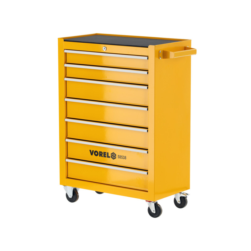 58538 VOREL Dulap pentru scule cu 7 sertare, gol