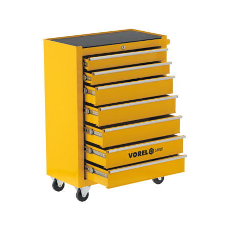 58538 VOREL Dulap pentru scule cu 7 sertare, gol