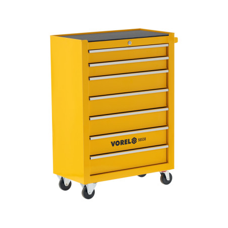 58538 VOREL Dulap pentru scule cu 7 sertare, gol