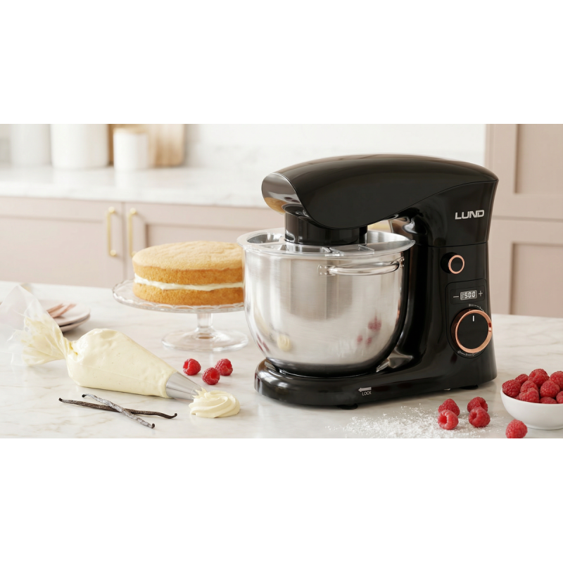 67813 LUND Mixer planetar 1500 W, 5L, timmer