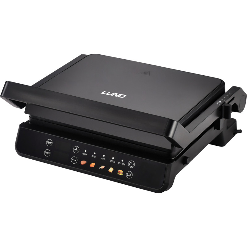 67440 LUND Gratar electric 2000W, panou LED