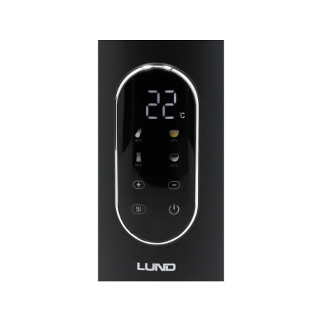 68228 LUND Fierbator electric 1.7l, reglare temperatura, negru