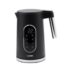 68228 LUND Fierbator electric 1.7l, reglare temperatura, negru