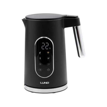 68228 LUND Fierbator electric 1.7l, reglare temperatura, negru