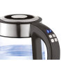 68173 LUND Fierbator, cana de sticla, 1.7 l, controlul temperaturii