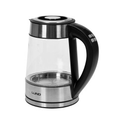 68173 LUND Fierbator, cana de sticla, 1.7 l, controlul temperaturii