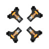 38540 VOREL Set 4 strangatoare de colt cu arc, unghi de 90 grade