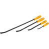 34184 VOREL Set 4 leviere din otel, cu maner