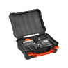 18007 STHOR Nivela laser 4D, verde, 16 linii, accesorii