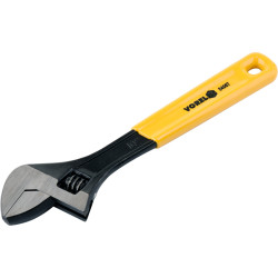 54067 VOREL Cheie reglabila, maner cauciucat, 250 mm
