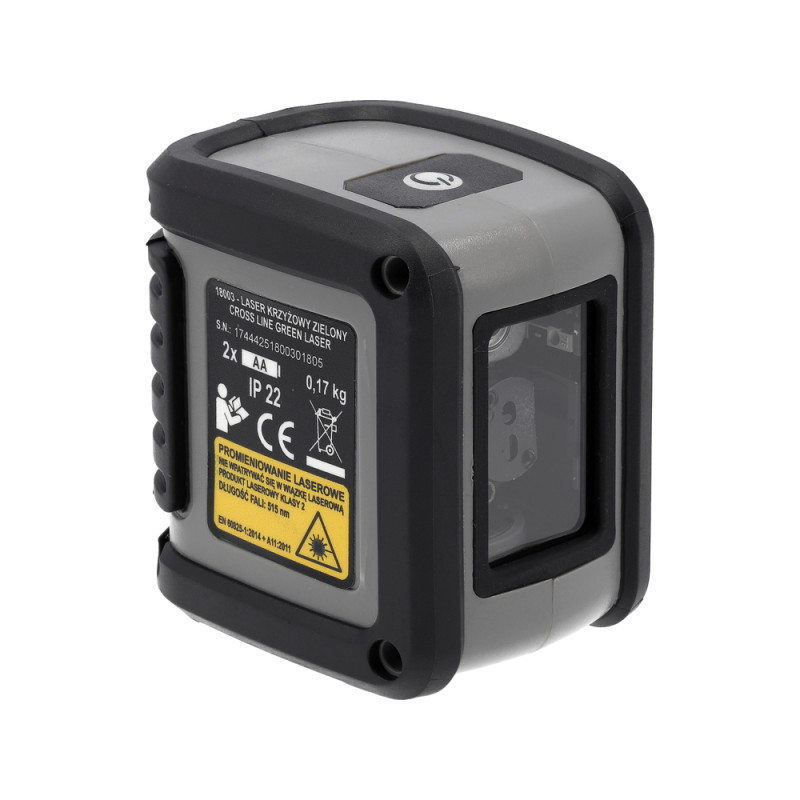 18003 STHOR Nivela laser verde, auto-nivelare, distanta de lucru 10 m