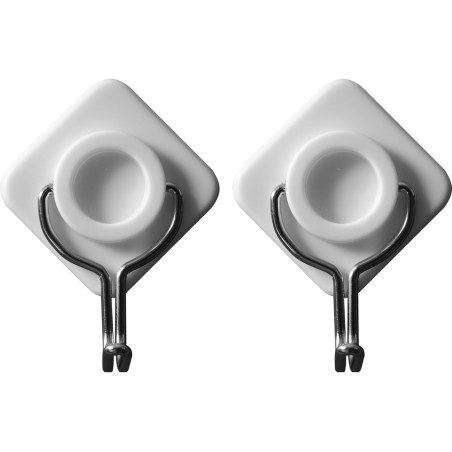 74750 VOREL Set 2 carlige cu dublu adeziv