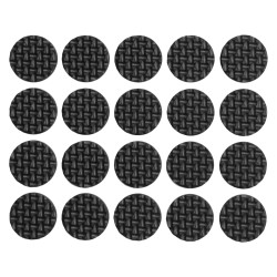 74818 VOREL Suport antiderapant cu dublu adeziv, 20 mm, 20 buc.