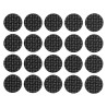 74818 VOREL Suport antiderapant cu dublu adeziv, 20 mm, 20 buc.