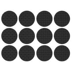 74820 VOREL Suport antiderapant cu dublu adeziv, 28 mm, 12 buc.