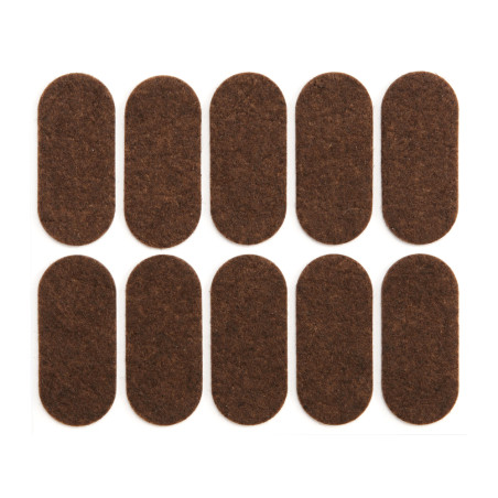 74866 VOREL Suport antiderapant cu dublu adeziv, 20X45 mm, 10 buc.