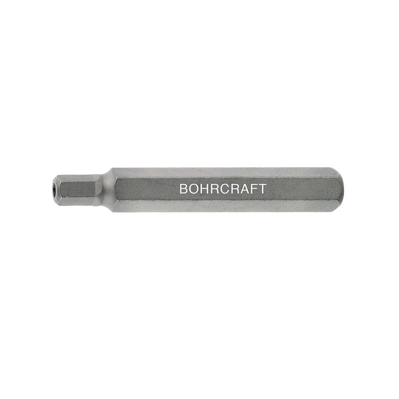66171500530 BOHRCRAFT Bit cu profil hexagonal cu gaura, prindere hex. 10 mm, Forma C10, HEX SW 5.0