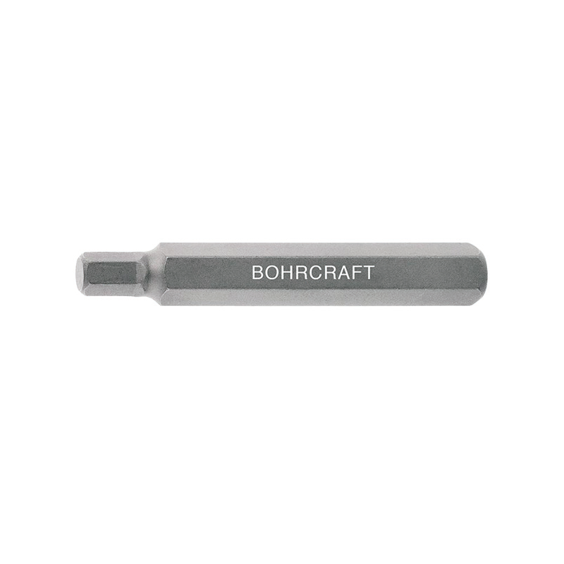 66161500875 BOHRCRAFT Bit cu profil hexagonal, prindere hex.10 mm Forma C10, HEX SW 8.0