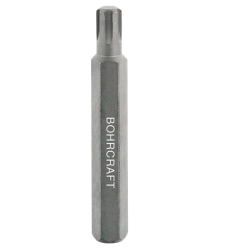 66241500875 BOHRCRAFT Bit cu profil Ribe prindere hexagonala 10 mm, M8, L 75