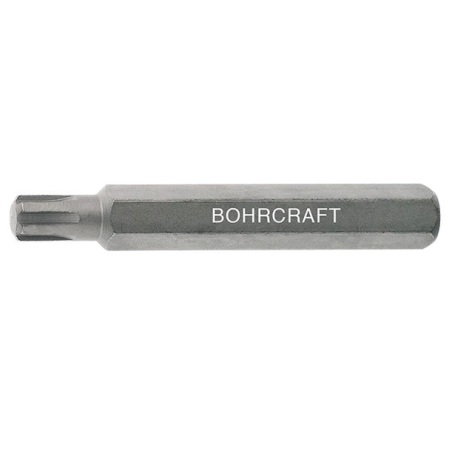 66241501230 BOHRCRAFT Bit cu profil Ribe prindere hexagonala 12 mm, M10, L 30