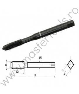 VL.35995 Volkel Tarod universal inox G(BSP) tip B HSS-E VAP,G 1/2"x14