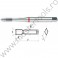 VL.36134 Volkel Tarod aplicatii dificile filet metric tip A HSS-E,M 5x0.8