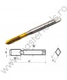 VL.31734 Volkel Tarod universal filet tip C/35° RSP metric HSS-E TiN,M 5x0.8