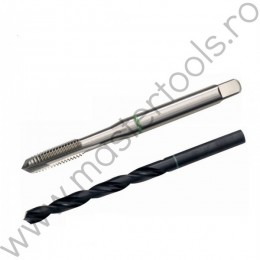 VL.35390 Volkel Seturi TwinBox tarod HSS-E filet tip B metric si burghiu,M 3x0.5