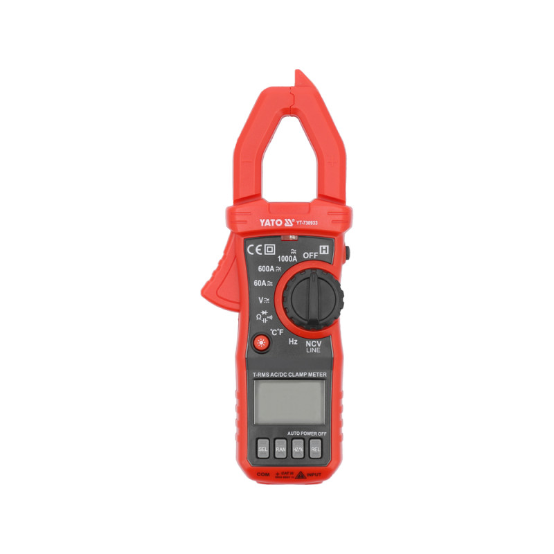 YT-730933 YATO Multimetru universal cu clapa TRUE.RMS, AC/DC, 10MA-1000A