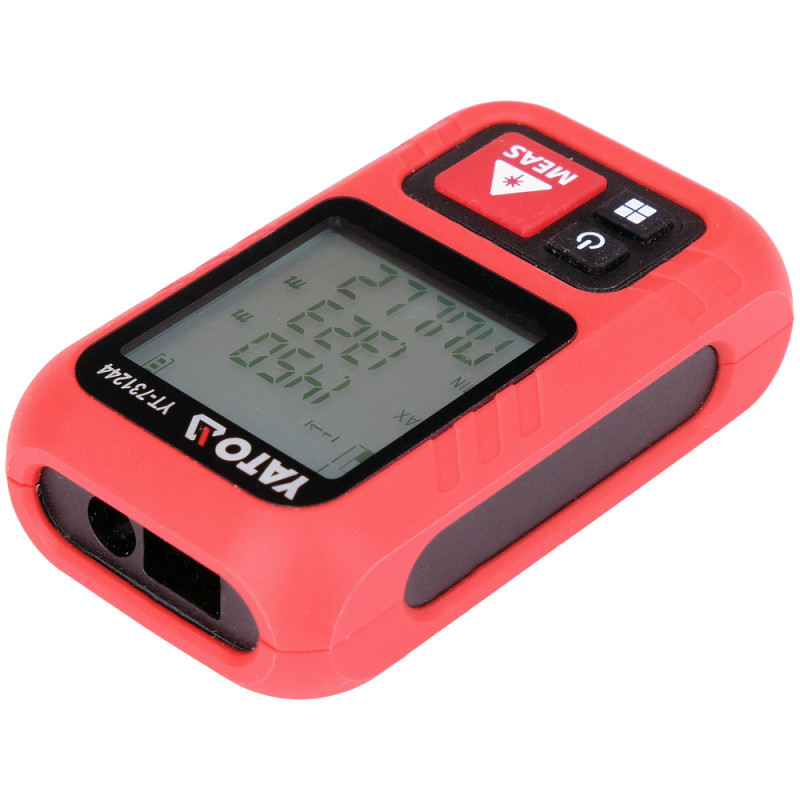 YT-731244 YATO Breloc cu telemetru laser, domeniu de masurare 0.05–30 m