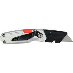 YT-75210 YATO Cutter/surubelnita cu lama trapezoidala retractabila, lama 61x19x0.6 mm