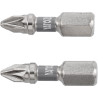 YT-78003 YATO Set 2 biti, prindere hex. 1/4", 25 mm, PZ1, NI