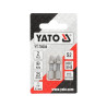 YT-78004 YATO Set 2 biti, prindere hex. 1/4", 25 mm, PZ2, NI