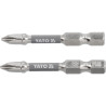YT-78020 YATO Set 2 biti, prindere hex. 1/4", 50 mm, PH1, NI