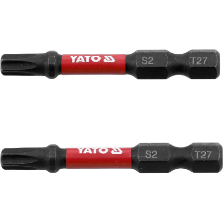 YT-78055 YATO Set 2 biti de impact, prindere hex. 1/4", 50 mm, T27