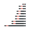 YT-78073 YATO Set 10 biti de impact, prindere hex. 1/4", PH2
