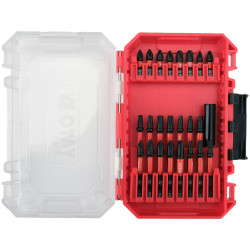 YT-78075 YATO Set 24 biti de impact, prindere hex. 1/4", PH, PZ, T, S