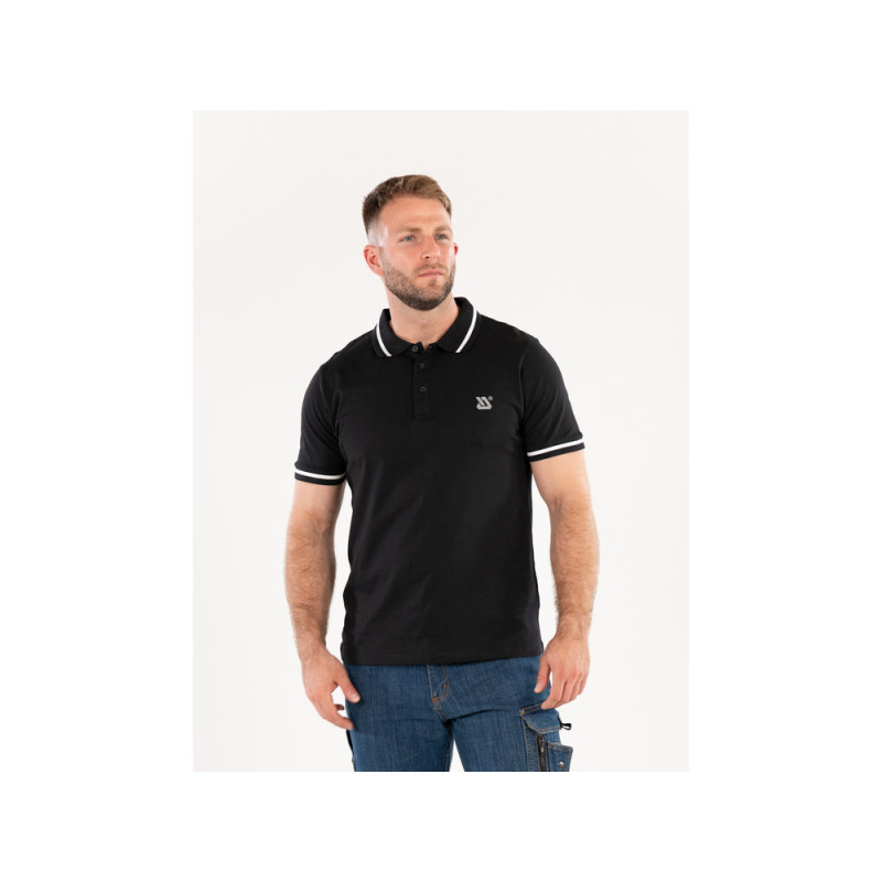 YT-78605 YATO Tricou polo negru, 100% bumbac, marimea 3XL
