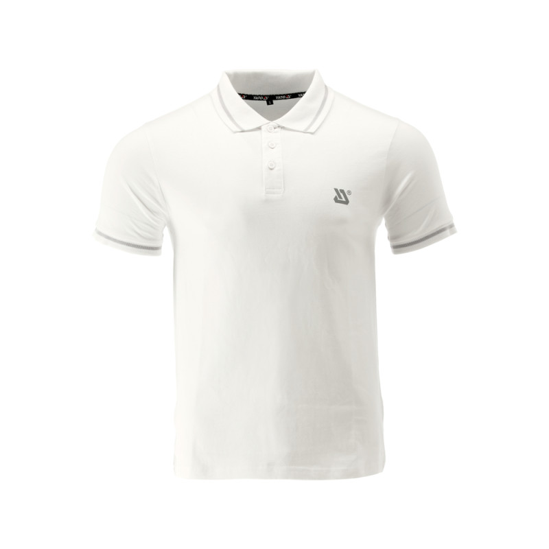 YT-78611 YATO Tricou polo alb, 100% bumbac, marimea 3XL
