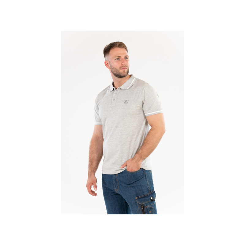 YT-78635 YATO Tricou polo gri, 100% bumbac, marimea 3XL