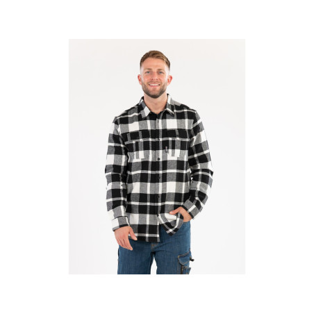 YT-78812 YATO Camasa de flanel, alb, marimea S