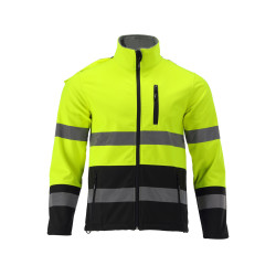YT-79396 YATO Jacheta softshell reflectorizanta ORIOLUS, marimea L