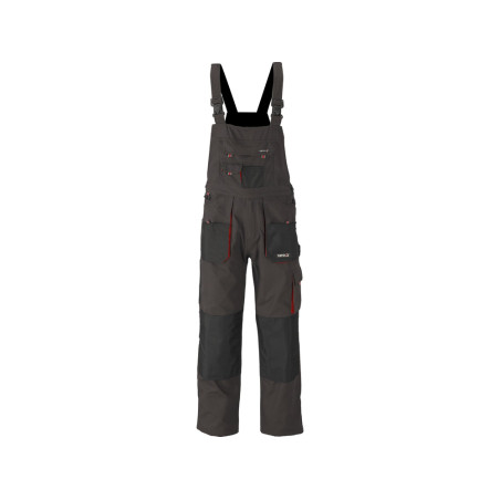 YT-80156 YATO Pantaloni de lucru cu pieptar, BASALT, marimea XL