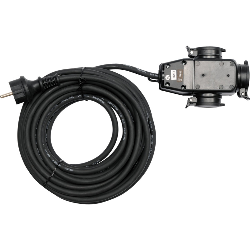 YT-81162 YATO Prelungitor cu tripla, lungime 20 m