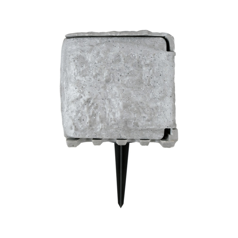 YT-81271 YATO Priza de gradina, imitatie piatra IP44, 4 prize, mod AUTO/MANUAL