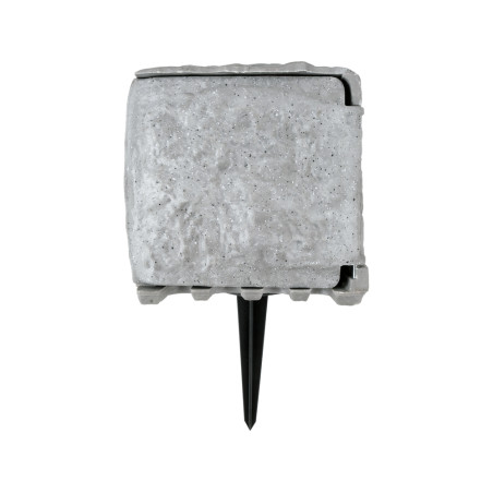 YT-81271 YATO Priza de gradina, imitatie piatra IP44, 4 prize, mod AUTO/MANUAL